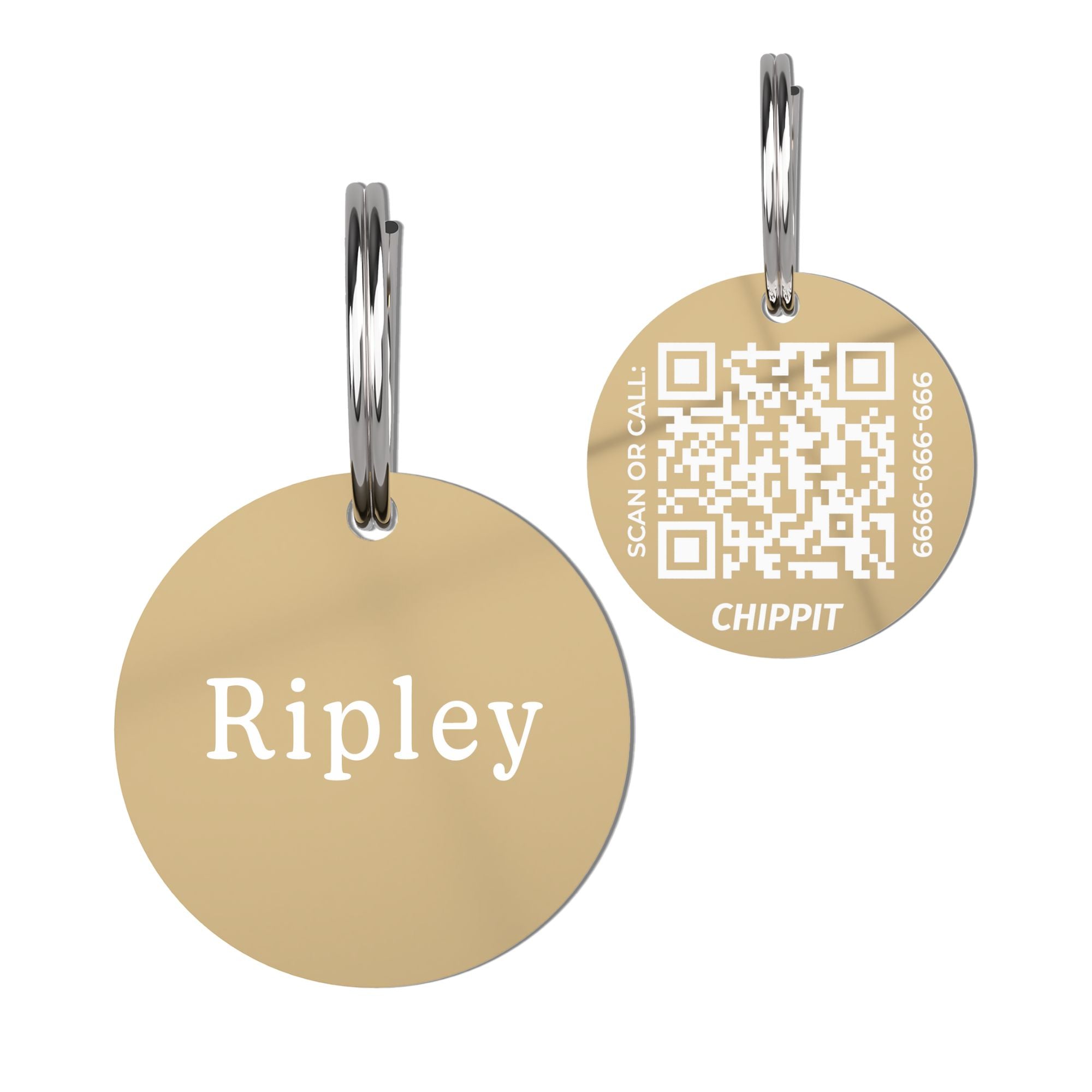 Standard QR Dog Tag