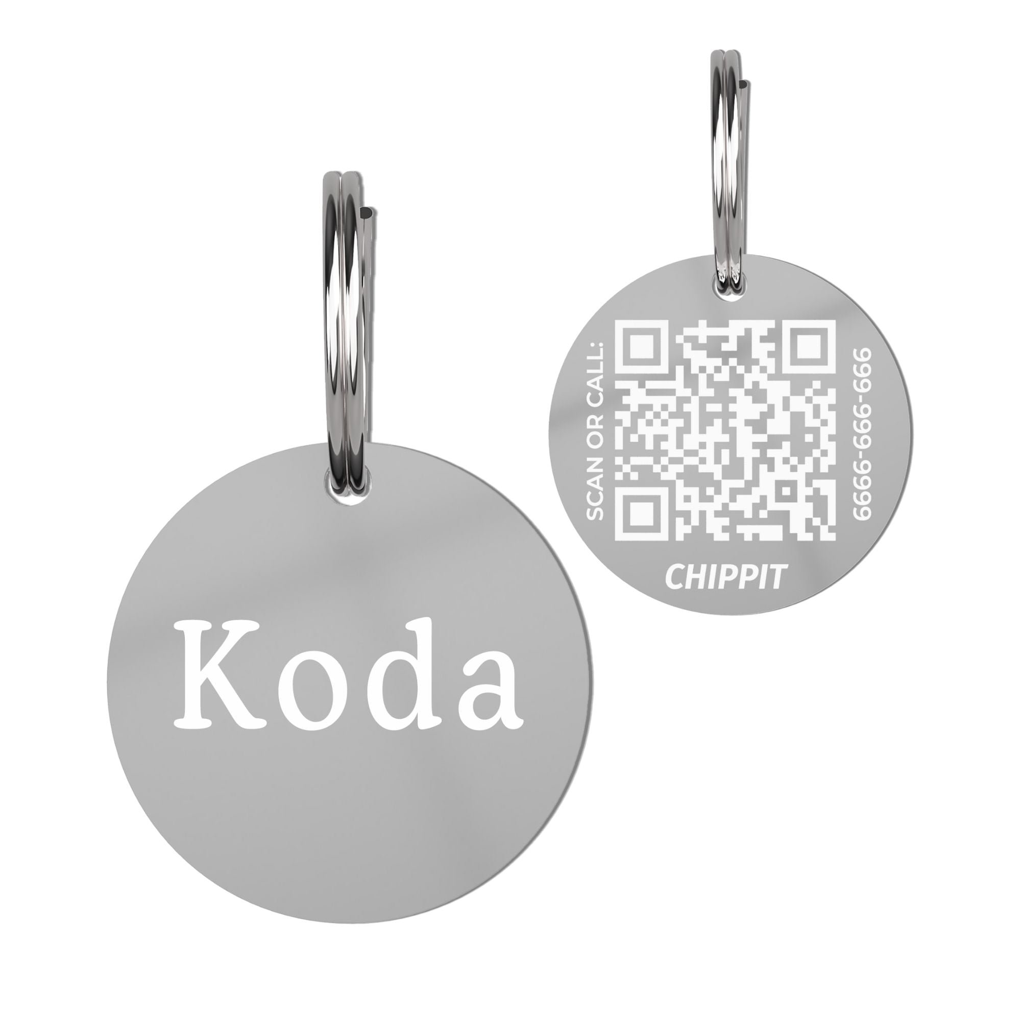 Standard QR Dog Tag