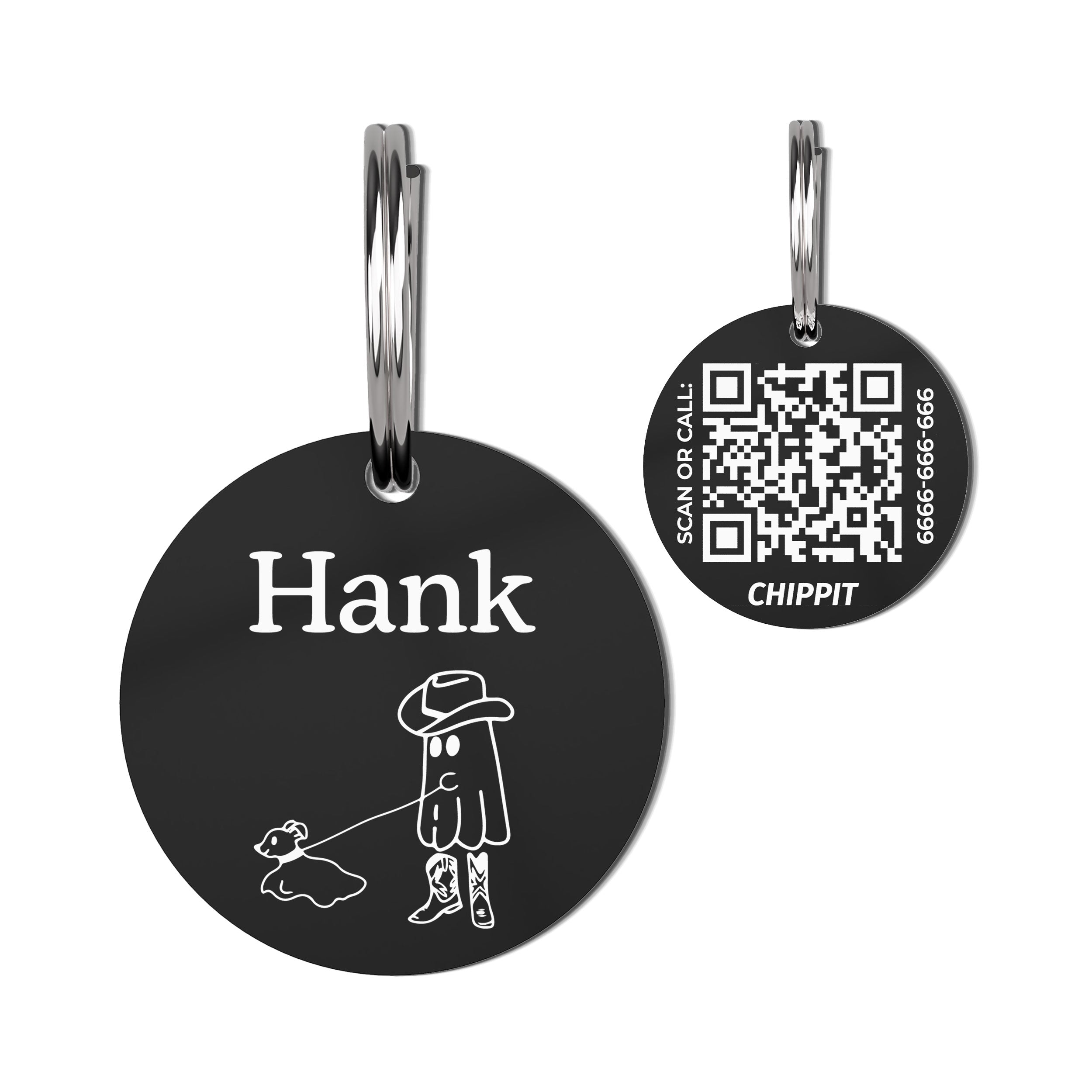 Premium QR Dog Tag Boots