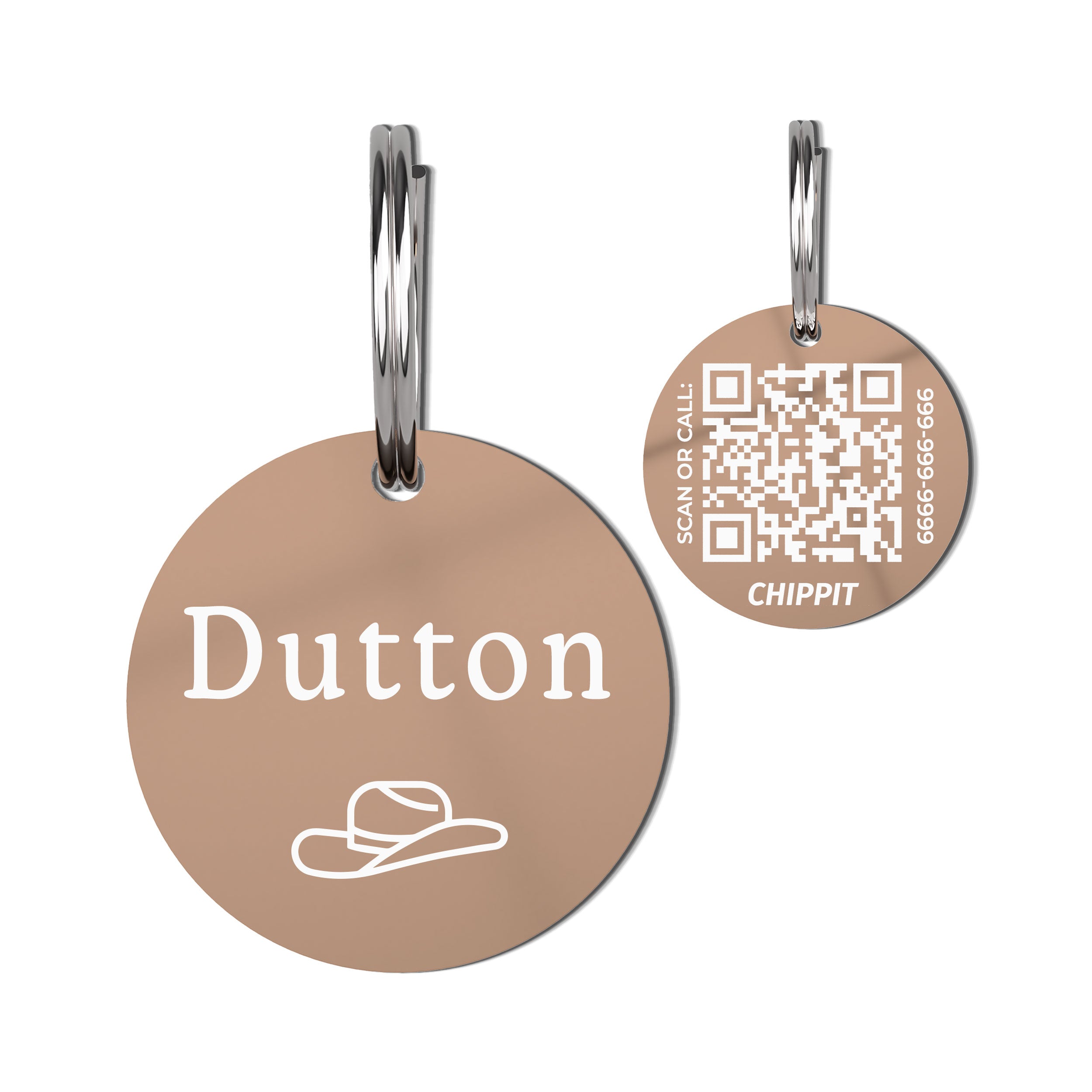 Premium QR Dog Tag - Hat