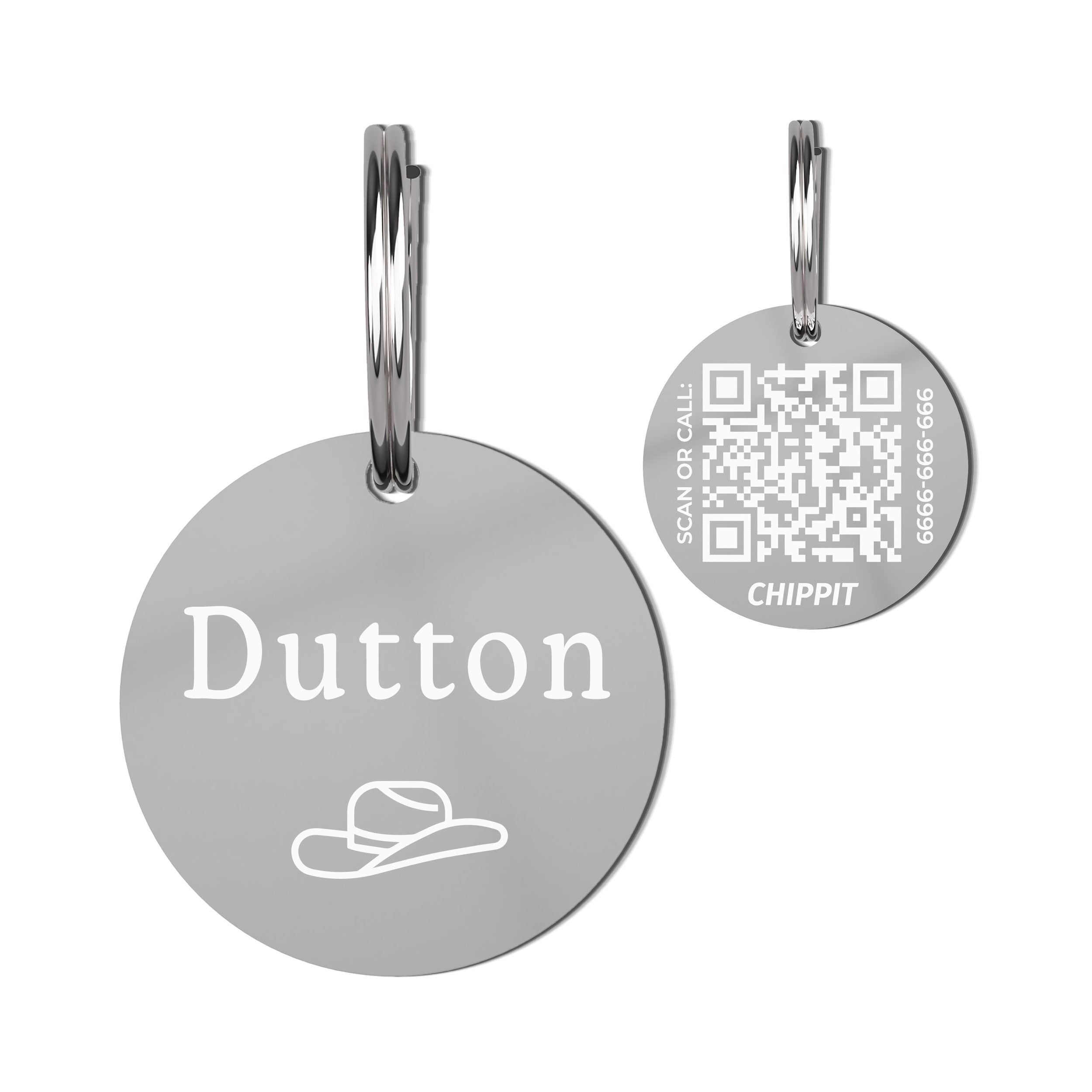 Premium QR Dog Tag - Hat